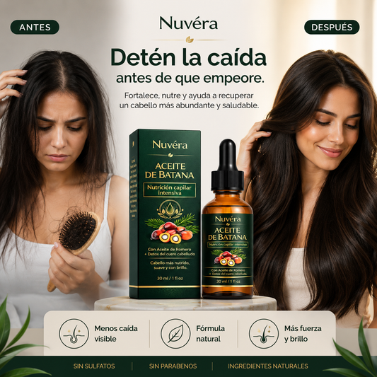 Nuvéra | Aceite de Romero para el crecimiento del cabello
