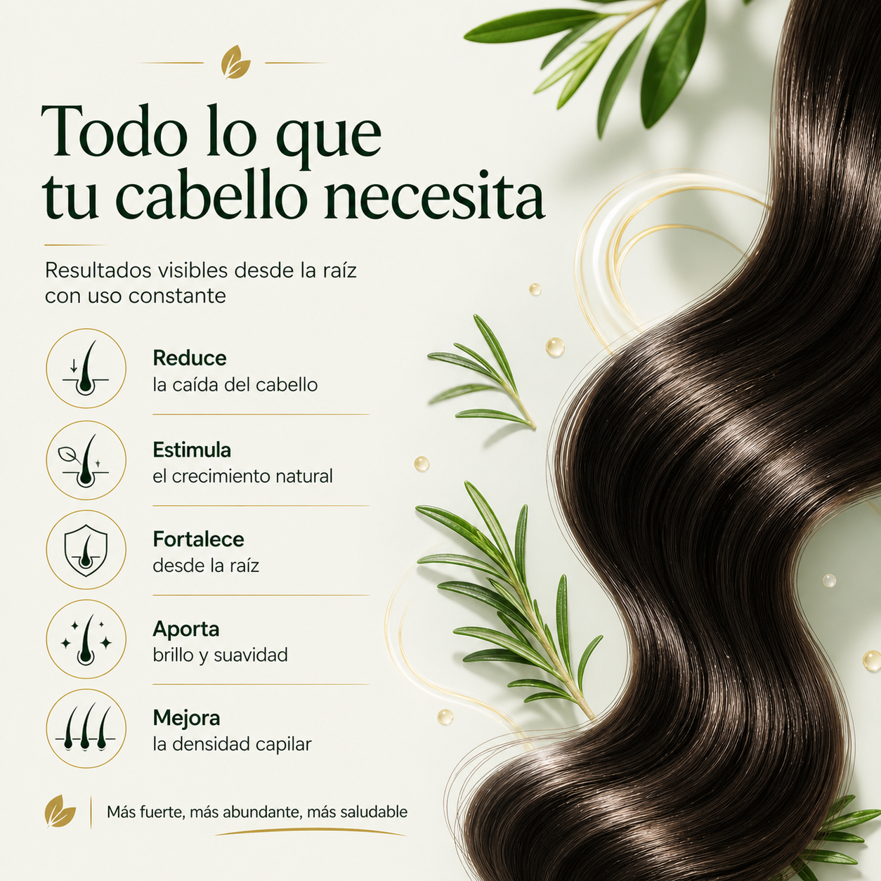 Nuvéra | Aceite de Romero para el crecimiento del cabello