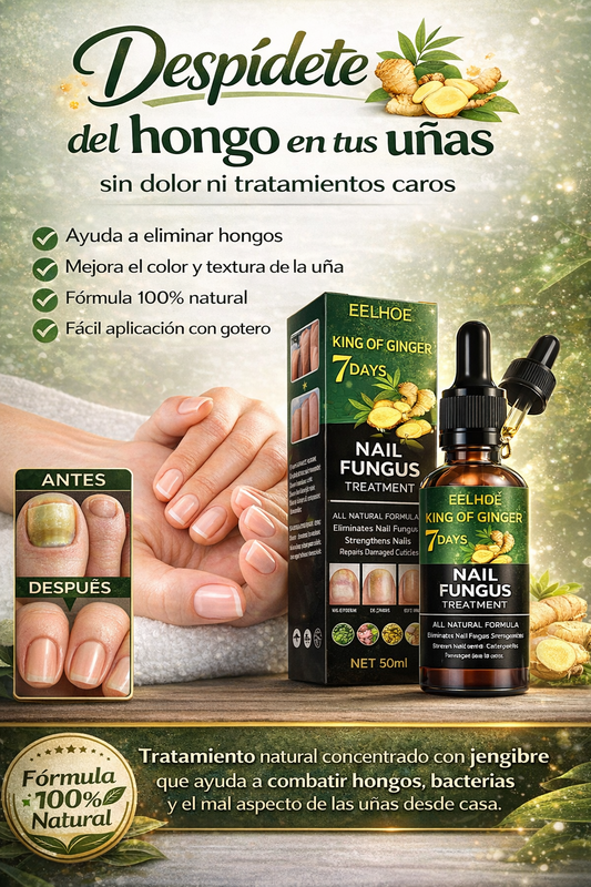 TRATAMIENTO PARA HONGOS EN LAS UÑAS