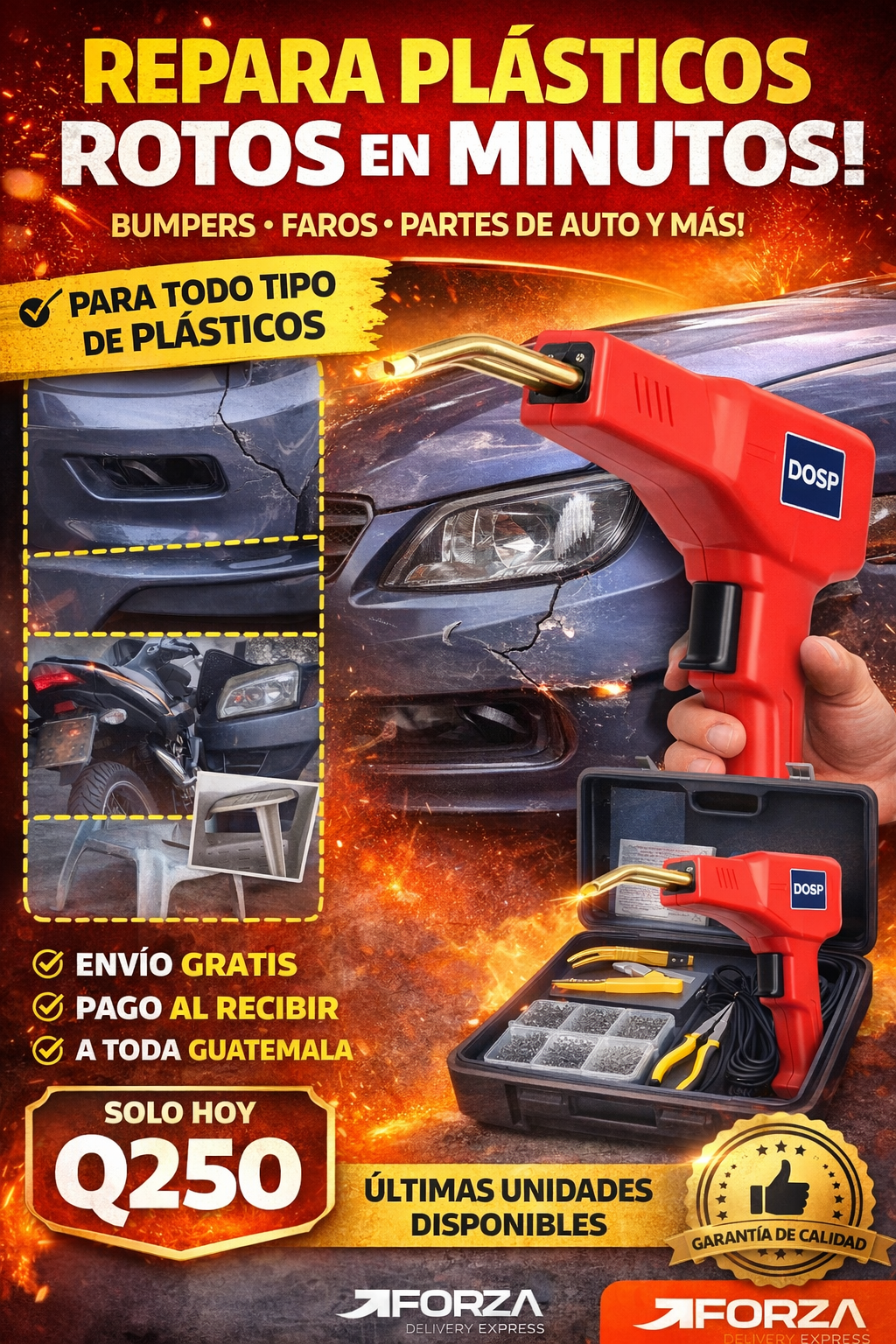 Kit de Pistola de Soldadura Automática